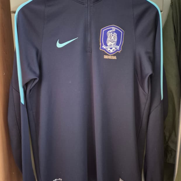 Nike 나이키 16-18 대한민국 국대 반집업 드릴탑