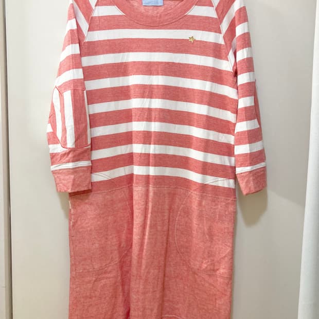 츠모리치사토 스트라이프 원피스