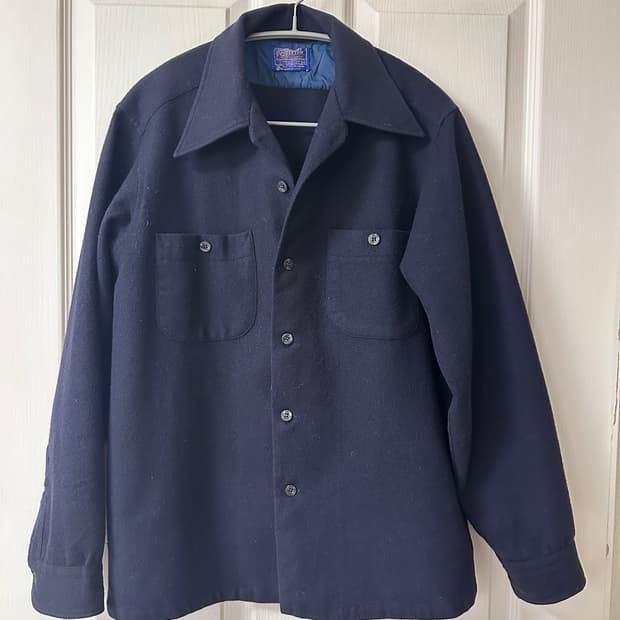 펜들턴 남방 셔츠 네이비 여자 S-M