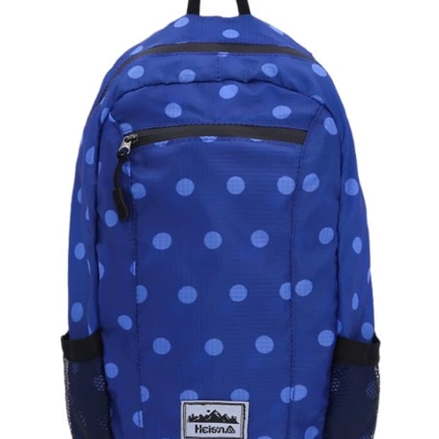 하이산 도트백팩 - 네이비