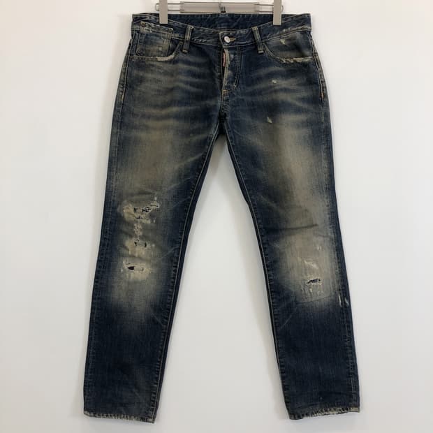 디스퀘어드2 루키 워싱포켓 스트레이트데님진 32-33 