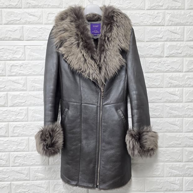 택포) the studio K 양가죽 무스탕 xs