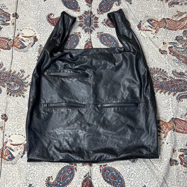 JIL SANDER by RAF SIMONS 12ss 램스킨 쇼퍼백