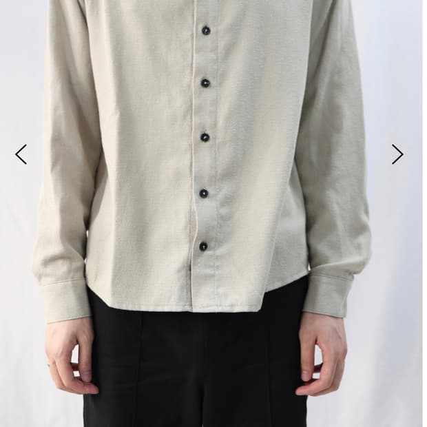 (2) les Seim tailored shirt (beige)