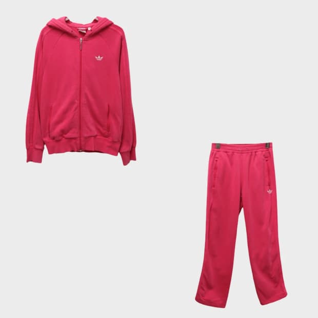 아디다스 불꽃 핫핑크 트레이닝 셋업 61279