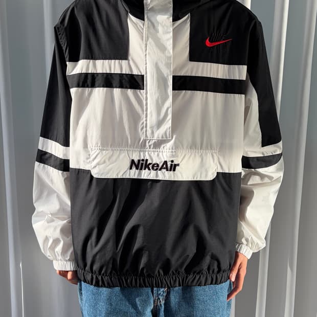 [2XL]나이키 에어 우븐 아노락 바람막이 자켓