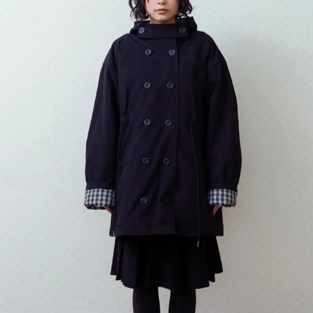 오피쉬 개횬 야상패딩 블랙