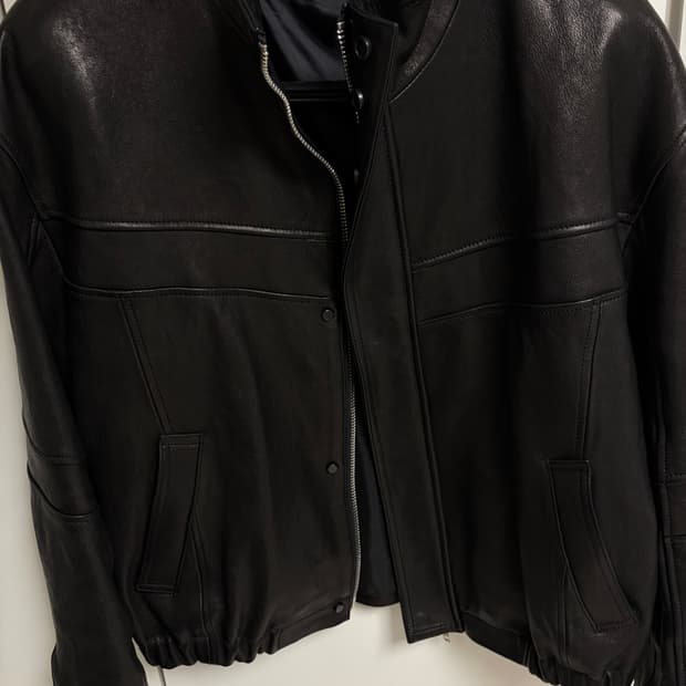 느와르 라르메스 하이넥 자켓 48