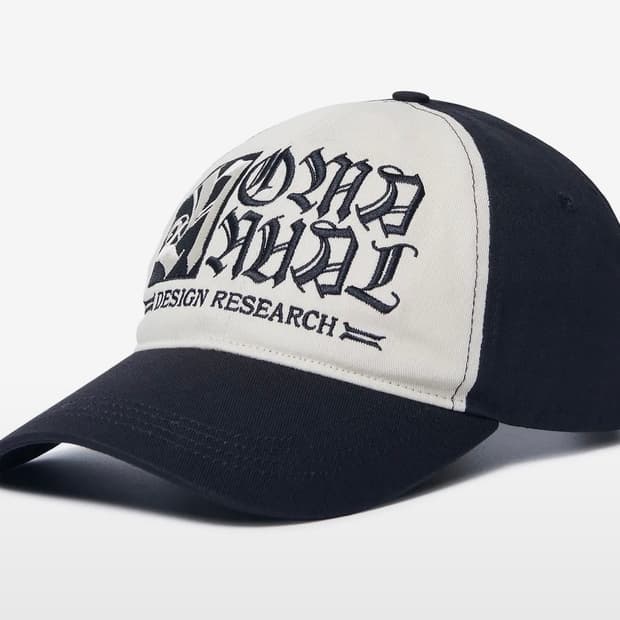 노매뉴얼 캡모자 DROP C.T BALL CAP - BLACK