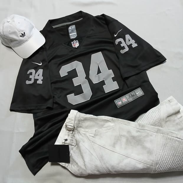 해외판 Nike nfl 나이키 럭비 져지 구제 빈티지 반팔 유니폼
