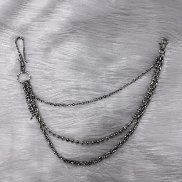 Vintage Metal Testle Keychain