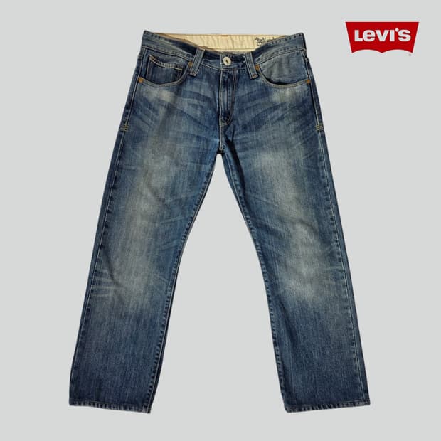 [W32L33]리바이스 523 스트레이트핏 데님팬츠