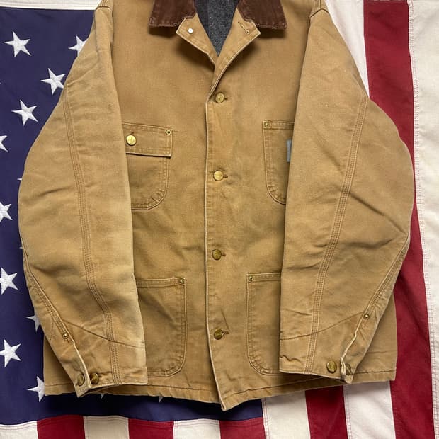 carhartt c01 chore coat usa made