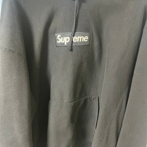 23fw 슈프림 박스로고 후드 xxl