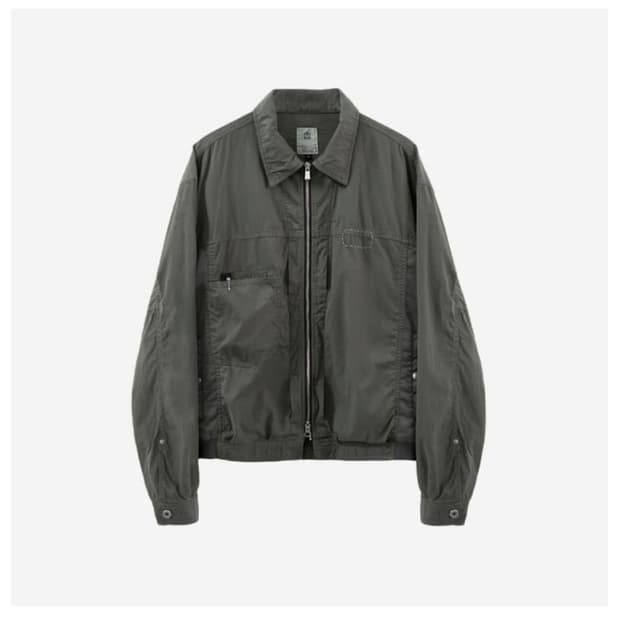 구매) 폴리테루 도킹자켓 올리브 그레이