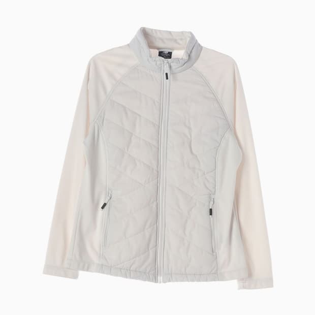 뉴발란스 W921 여성 퀼팅 하이브리드 자켓 M