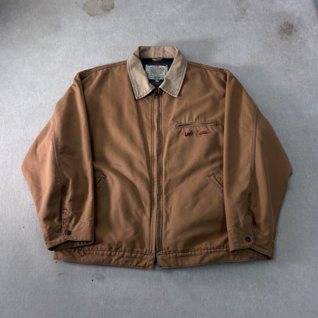 105 리바이스 90s 컨버스 다크 디트로이트 워크자켓