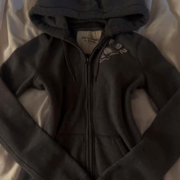 아베크롬비 딱붙 후드집업