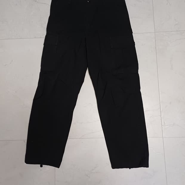 오어슬로우 블랙 카고 빈티지핏 3사이즈