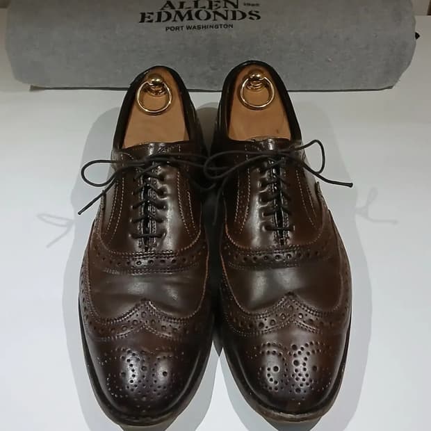 [판매]Allen Edmonds 알렌 에드먼즈 캠브리지 쉘코도반 윙팁 9