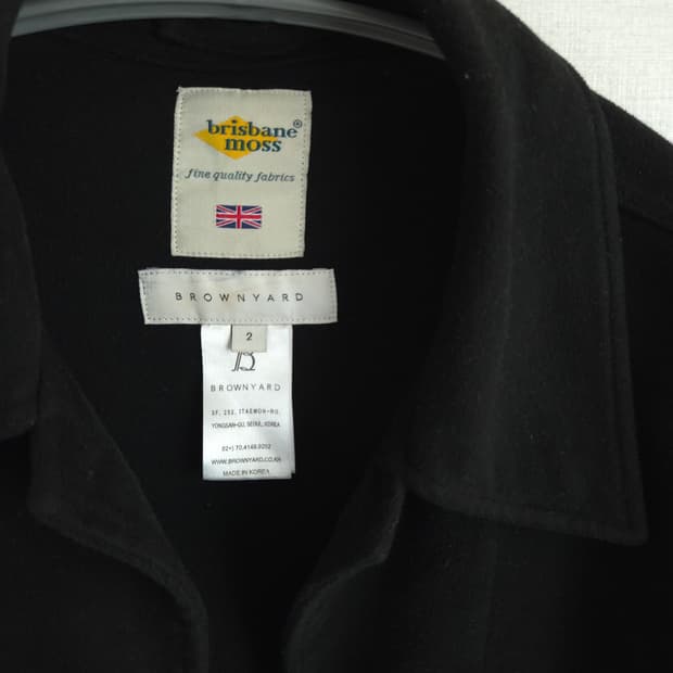 브라운야드 21AW 세미오버 셔츠 자켓 2사이즈 (100~105)