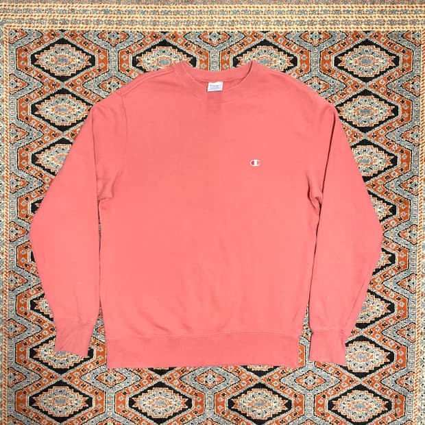 챔피온 인디 핑크 쭈리 맨투맨 여성L