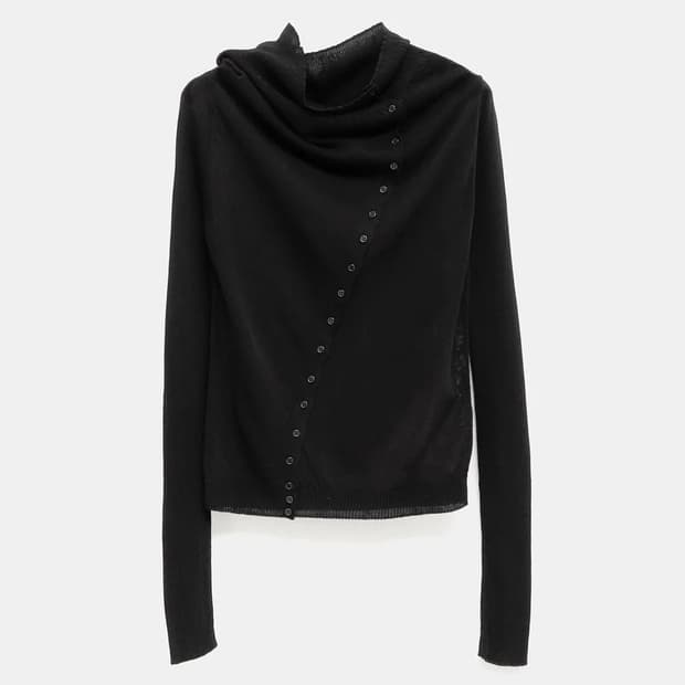 [XS,S,M]팔로마울 Igna 가디건/블랙