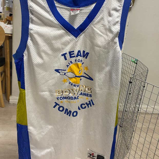 빈티지  alleson athletic  볼링저지 