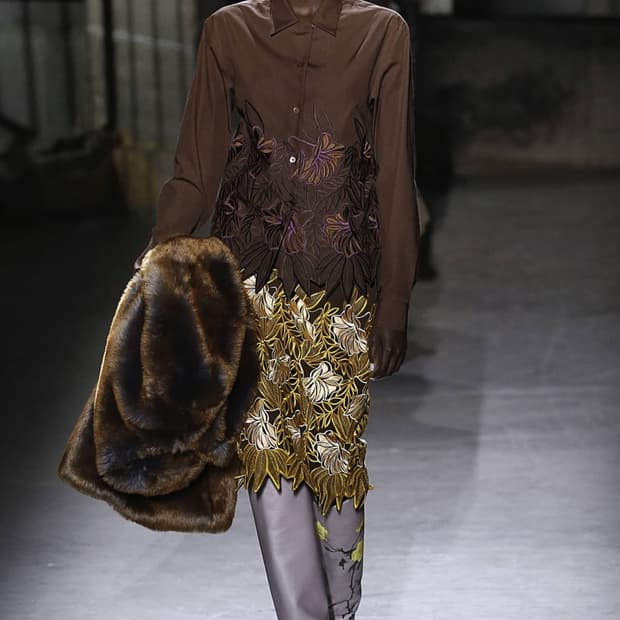 19aw 드리스반노튼 셔츠