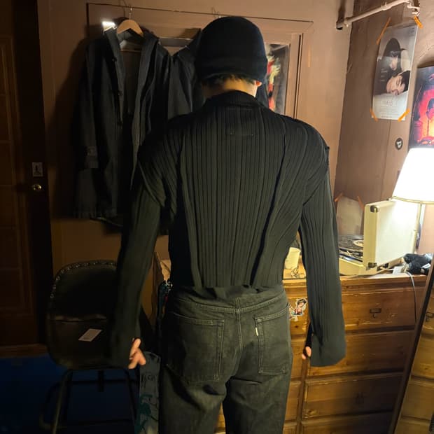 Maison MIHARA YASUHIRO TUCKED PULLOVER