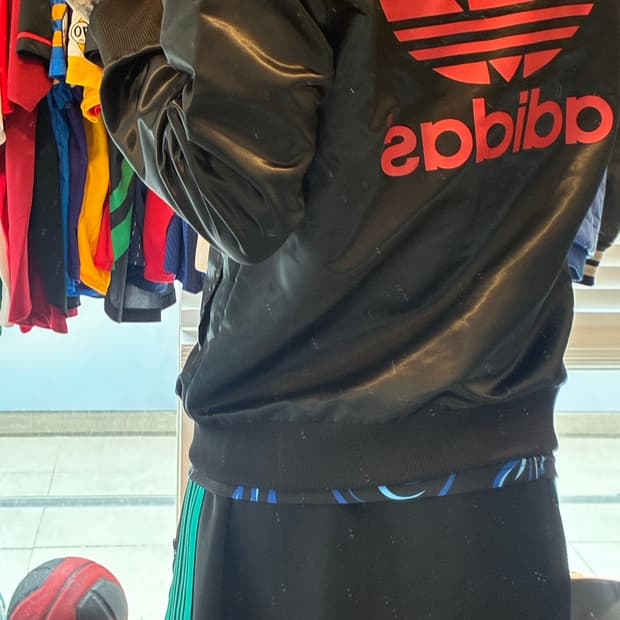 nigo X adidas 봄버자켓
