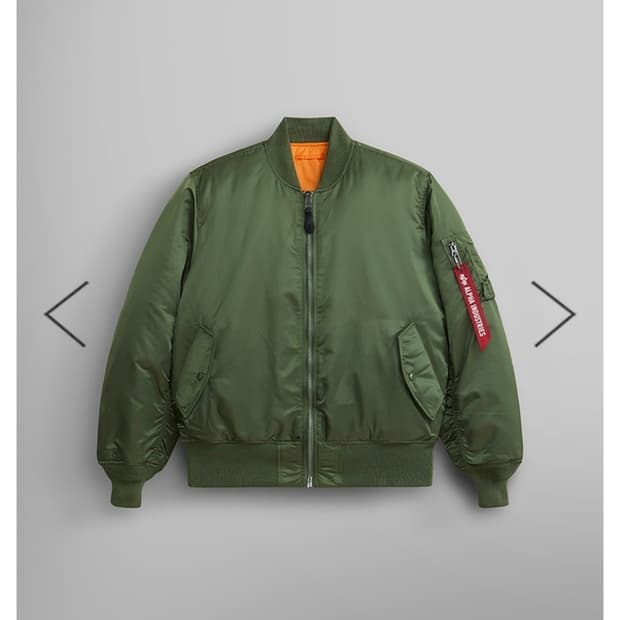 미착용 알파인더스트리 ma-1 xl 팝니다