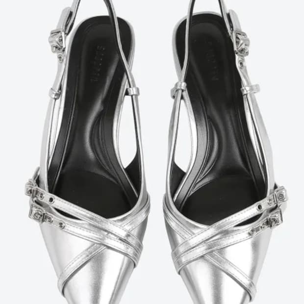 Shoopen 트리플 버클 슬링백 4cm(새상품)