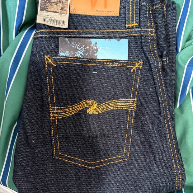 Nudie Jeans Slim Jim Dry Broken Twill