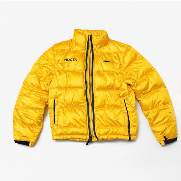 나이키x녹타 푸퍼자켓 유니버시티 골드 s~m
