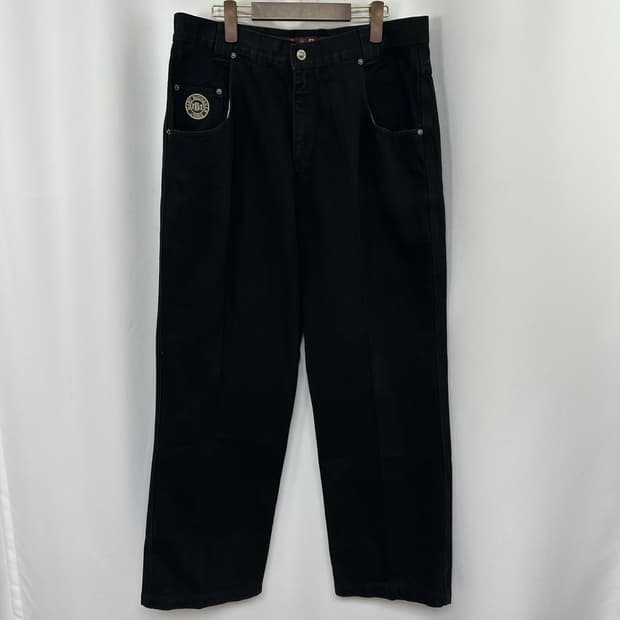   PELLE 남자 검정 청바지 와이드 빅사이즈 38(36인치정도)