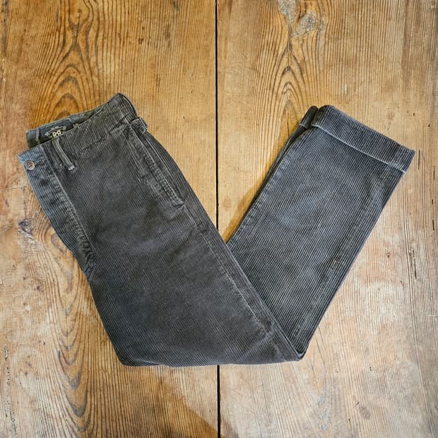 더블알엘 코듀로이 팬츠 