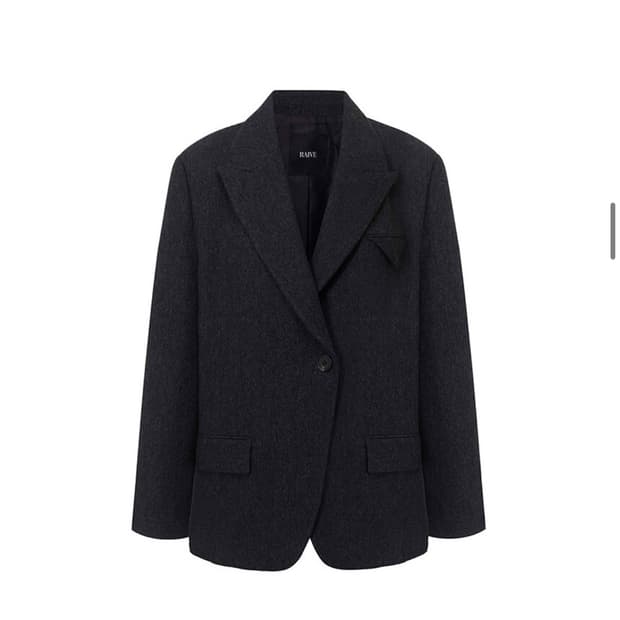 레이브 오버핏 울 블레이저 (자켓)