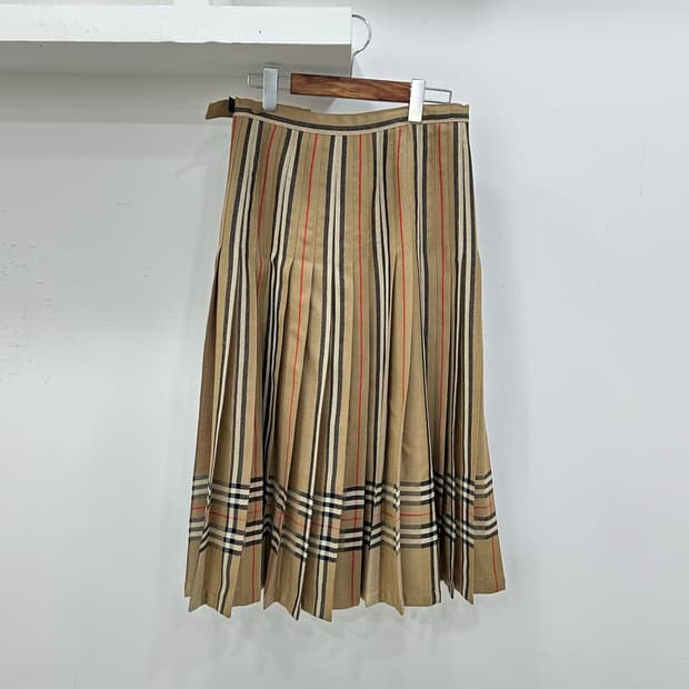 버버리 양면 스커트
