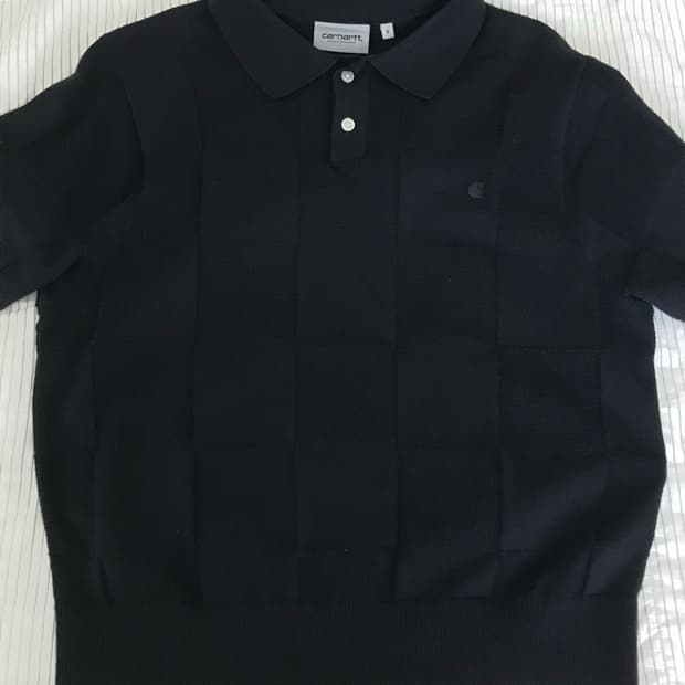 칼하트 반팔니트 (black, s size)