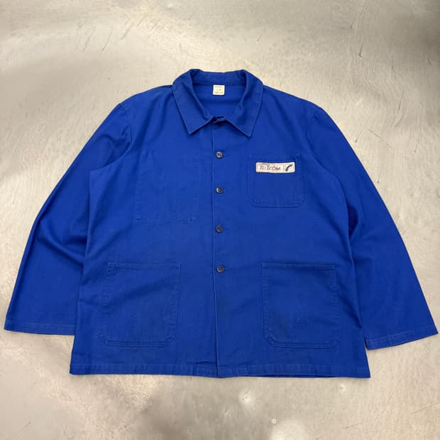 OLD FRENCH TELECOM BELTED 빈티지프렌치워크자켓