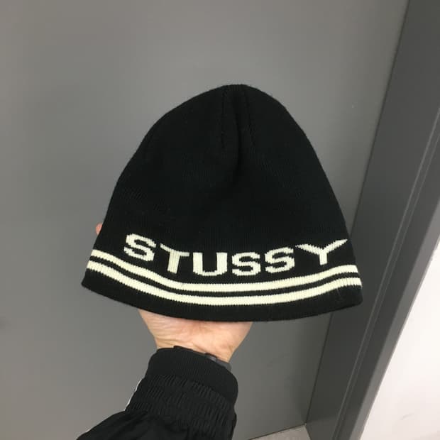 Stussy jacquard beanie 스투시 비니