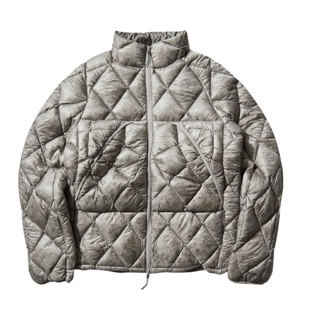 ROA nuna 로아 누나 800 필 파워 후드 다운 자켓 실버