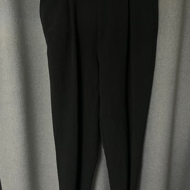 90s 드리스반노튼 핀스트라이프 트라우저