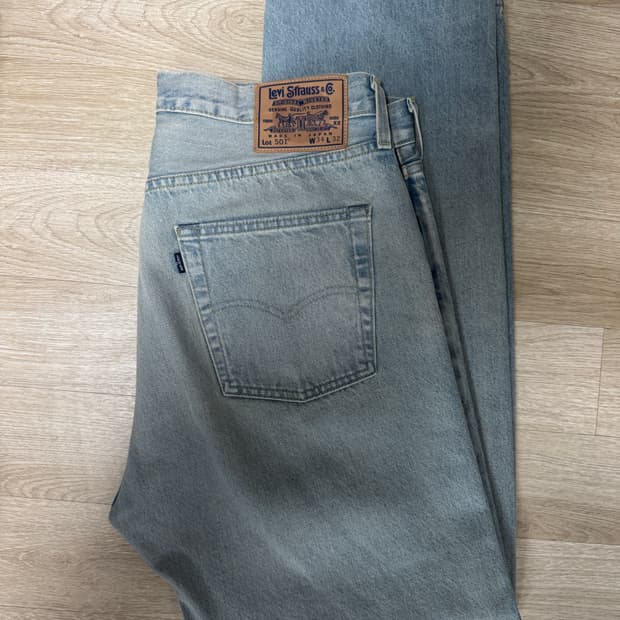 리바이스 블루탭 BLUETAB 1980s 501 34사이즈