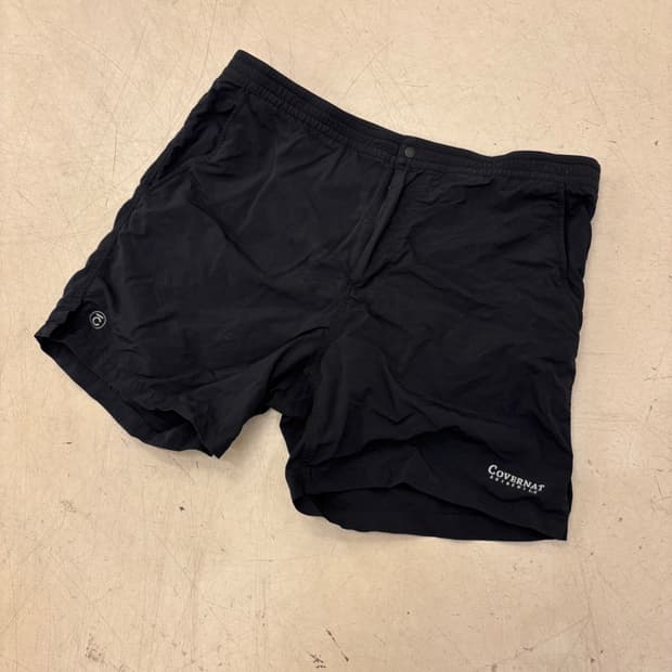 커버낫 블랙 스몰로고 숏 반바지
