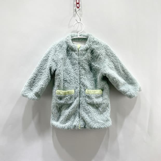 아가방 키즈 플리스 배색롱점퍼 110