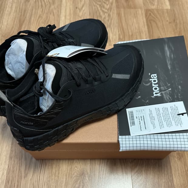 노다 NORDA 001 스텔스 블랙 265사이즈