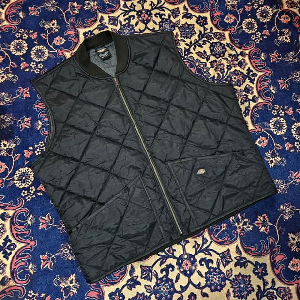 디키즈(Dickies) 다이아몬드 퀄팅 베스트 2XL size