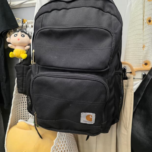 칼하트 스탠다드 워크팩 블랙 백팩